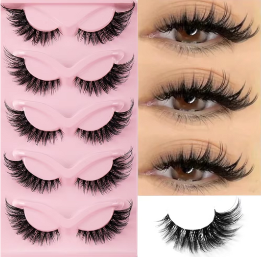 5 Pc Eye Lash Set